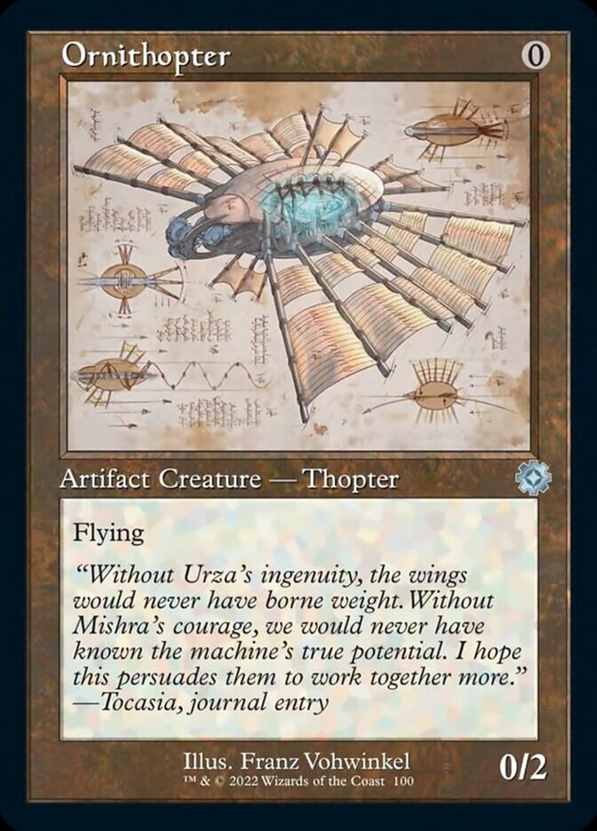 Ornithopter (Retro Schematic) [The Brothers' War Retro Artifacts] | Gear Gaming Fayetteville