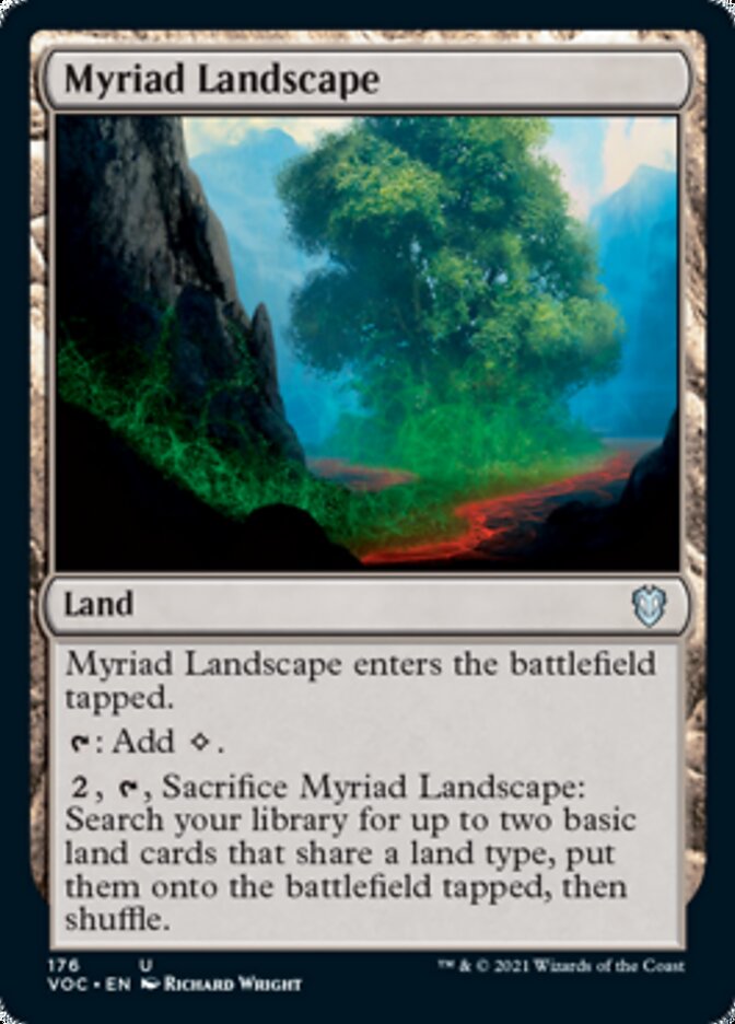 Myriad Landscape [Innistrad: Crimson Vow Commander] | Gear Gaming Fayetteville