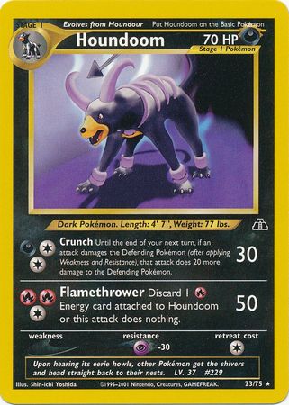 Houndoom (23/75) [Neo Discovery Unlimited] | Gear Gaming Fayetteville