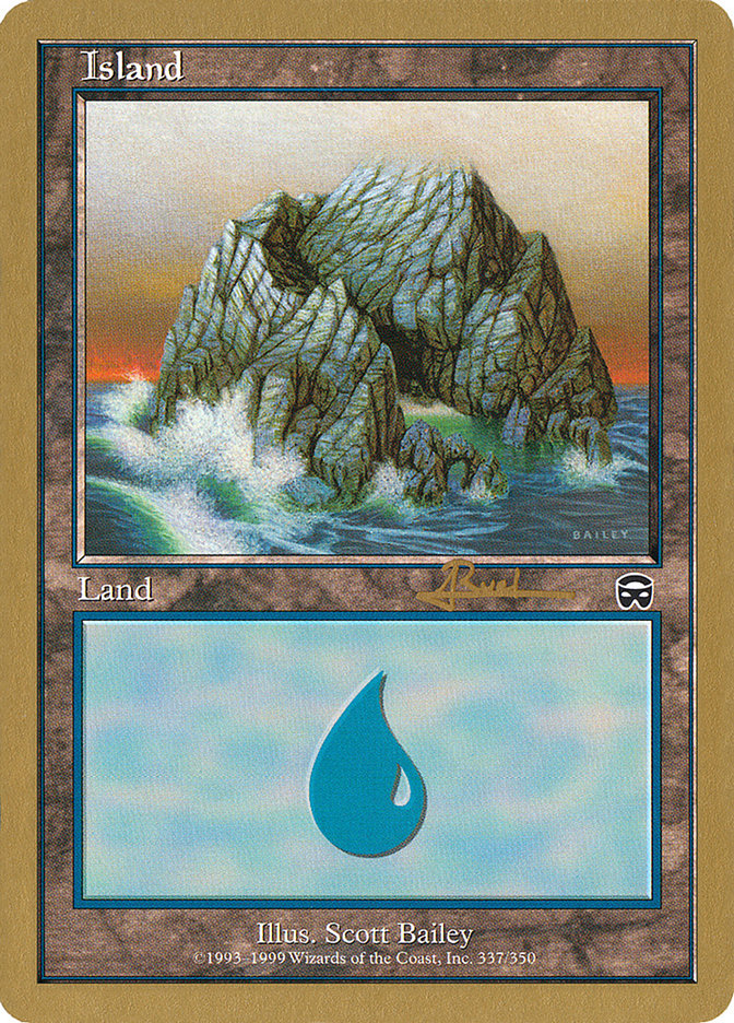 Island (ar337) (Antoine Ruel) [World Championship Decks 2001] | Gear Gaming Fayetteville