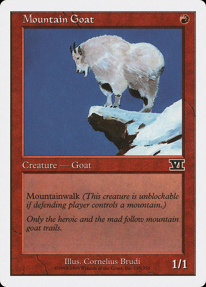 Mountain Goat [Classic Sixth Edition] | Gear Gaming Fayetteville