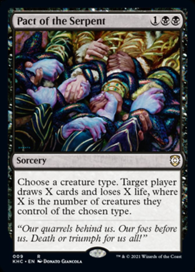 Pact of the Serpent [Kaldheim Commander] | Gear Gaming Fayetteville