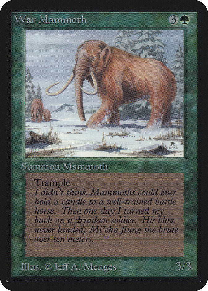 War Mammoth [Alpha Edition] | Gear Gaming Fayetteville