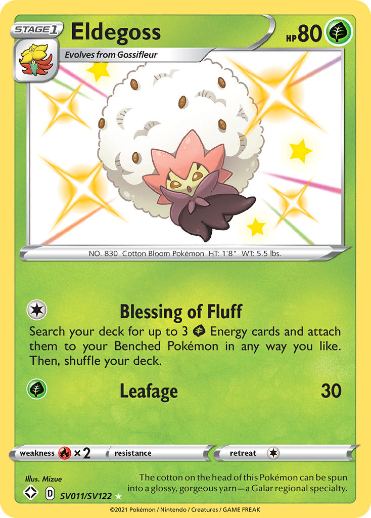 Eldegoss (SV011/SV122) [Sword & Shield: Shining Fates] | Gear Gaming Fayetteville