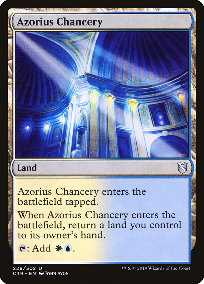 Azorius Chancery [Commander 2019] | Gear Gaming Fayetteville