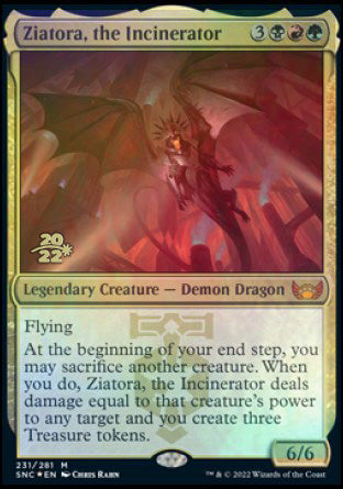 Ziatora, the Incinerator [Streets of New Capenna Prerelease Promos] | Gear Gaming Fayetteville