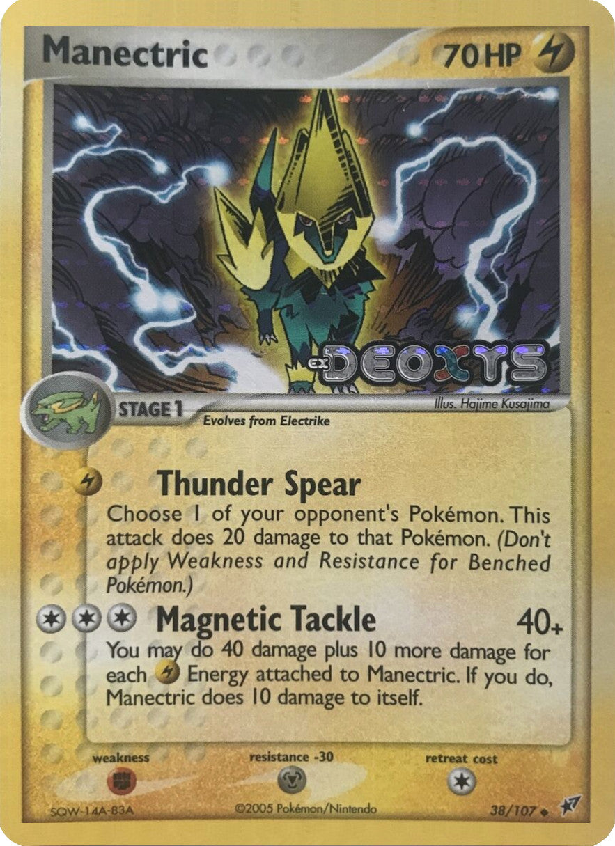 Manectric (38/107) (Stamped) [EX: Deoxys] | Gear Gaming Fayetteville