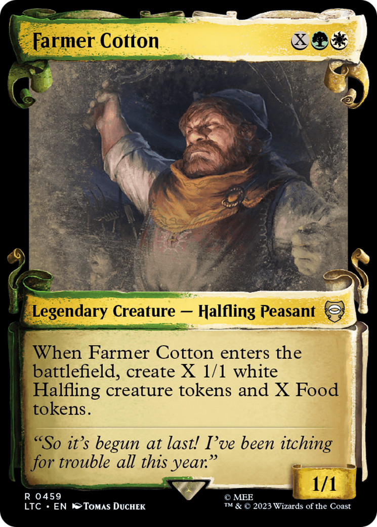 Farmer Cotton [The Lord of the Rings: Tales of Middle-Earth Commander Showcase Scrolls] | Gear Gaming Fayetteville