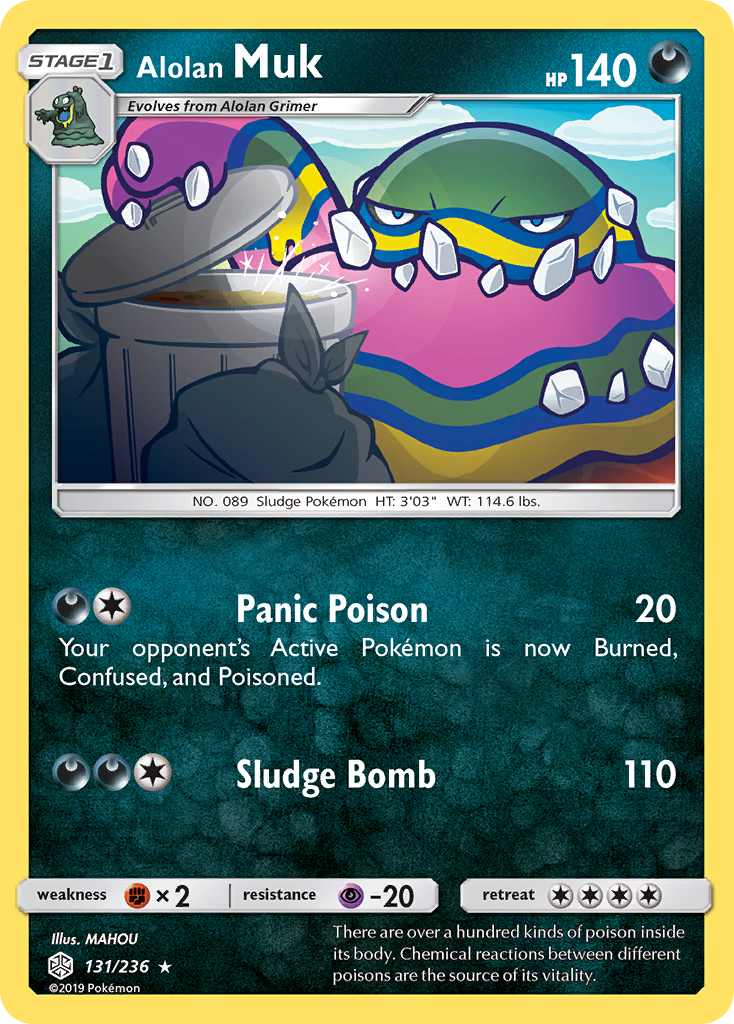 Alolan Muk (131/236) [Sun & Moon: Cosmic Eclipse] | Gear Gaming Fayetteville