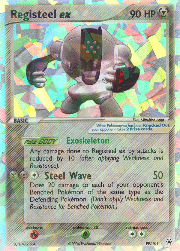 Registeel ex (99/101) [EX: Hidden Legends] | Gear Gaming Fayetteville