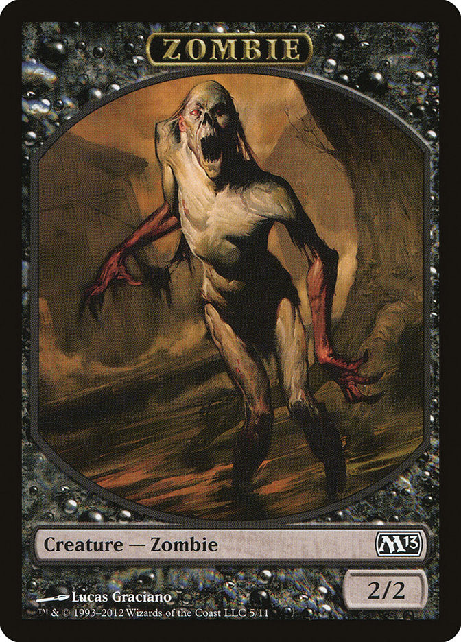 Zombie Token [Magic 2013 Tokens] | Gear Gaming Fayetteville