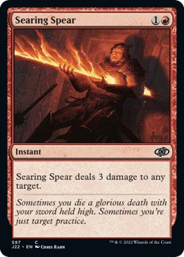 Searing Spear [Jumpstart 2022] | Gear Gaming Fayetteville
