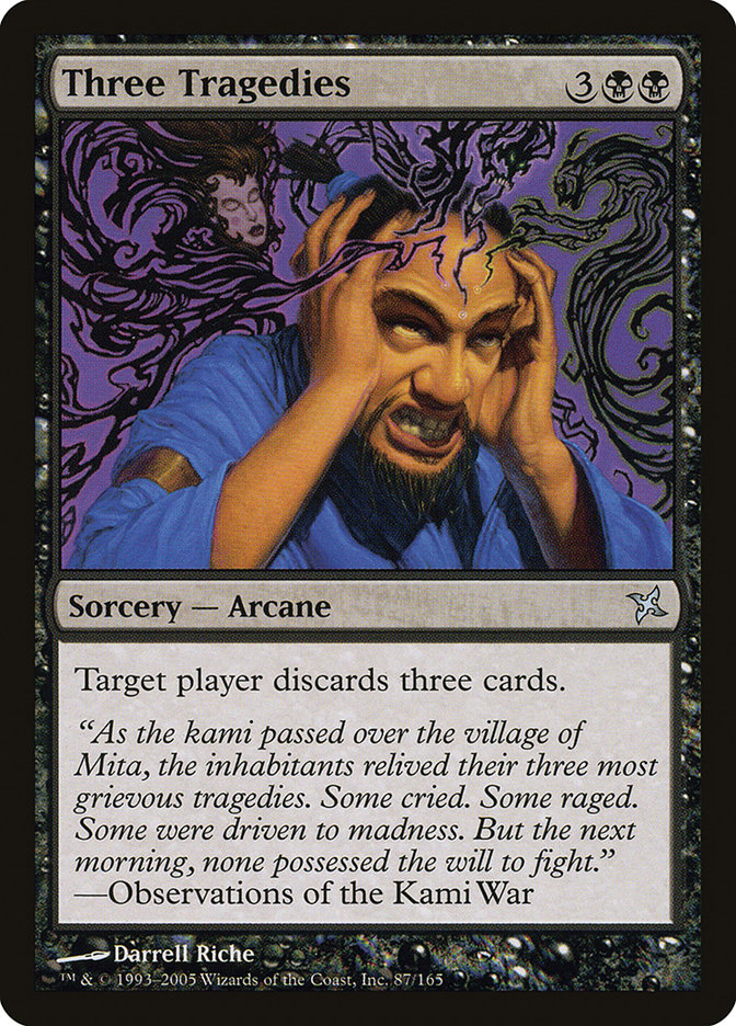 Three Tragedies [Betrayers of Kamigawa] | Gear Gaming Fayetteville