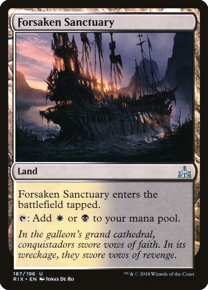 Forsaken Sanctuary [Rivals of Ixalan] | Gear Gaming Fayetteville