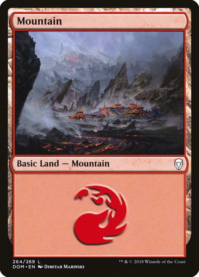 Mountain (264) [Dominaria] | Gear Gaming Fayetteville