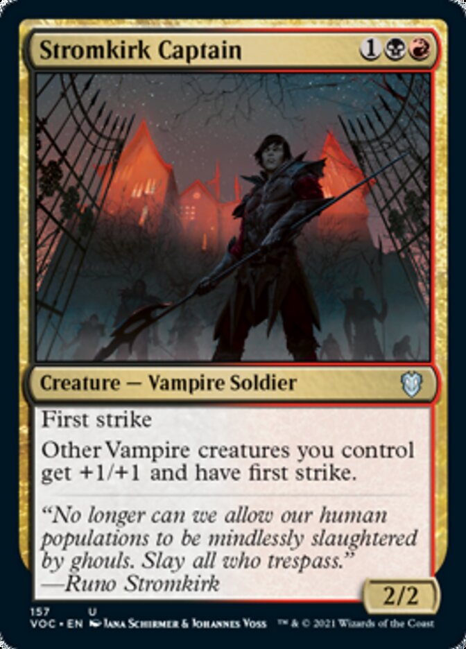 Stromkirk Captain [Innistrad: Crimson Vow Commander] | Gear Gaming Fayetteville