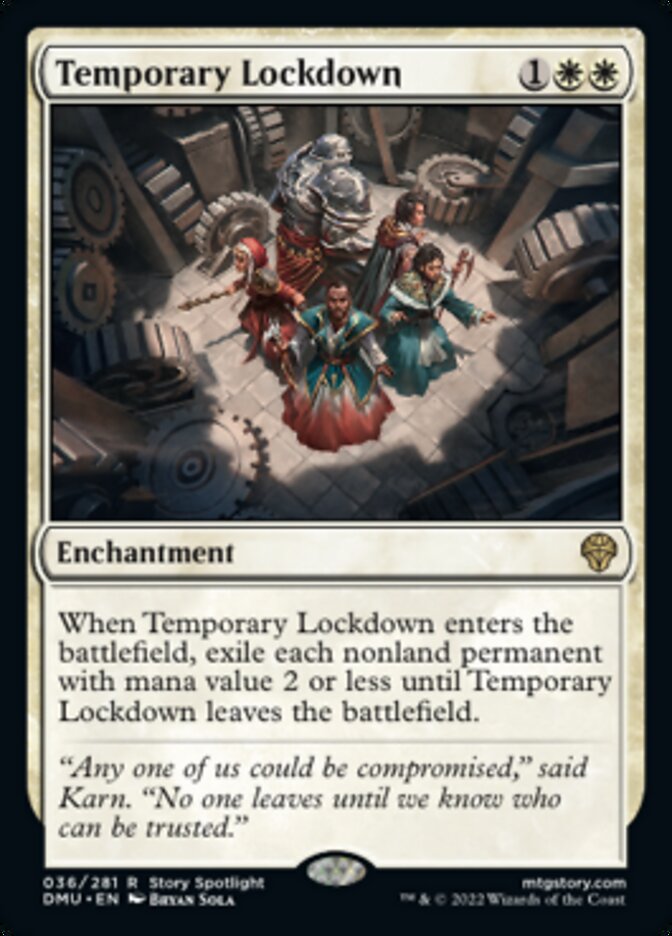 Temporary Lockdown [Dominaria United] | Gear Gaming Fayetteville