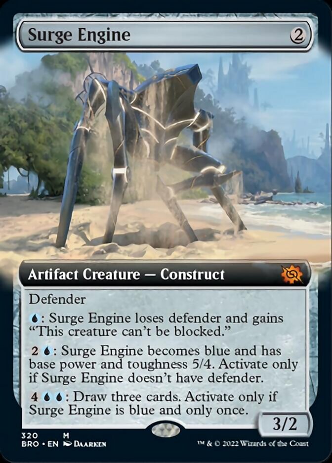 Surge Engine (Extended Art) [The Brothers' War] | Gear Gaming Fayetteville