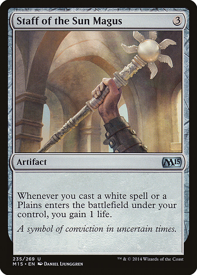 Staff of the Sun Magus [Magic 2015] | Gear Gaming Fayetteville