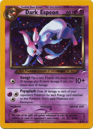 Dark Espeon (4/105) [Neo Destiny Unlimited] | Gear Gaming Fayetteville