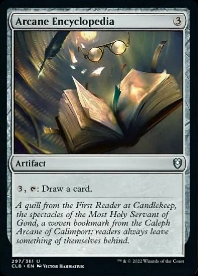 Arcane Encyclopedia [Commander Legends: Battle for Baldur's Gate] | Gear Gaming Fayetteville