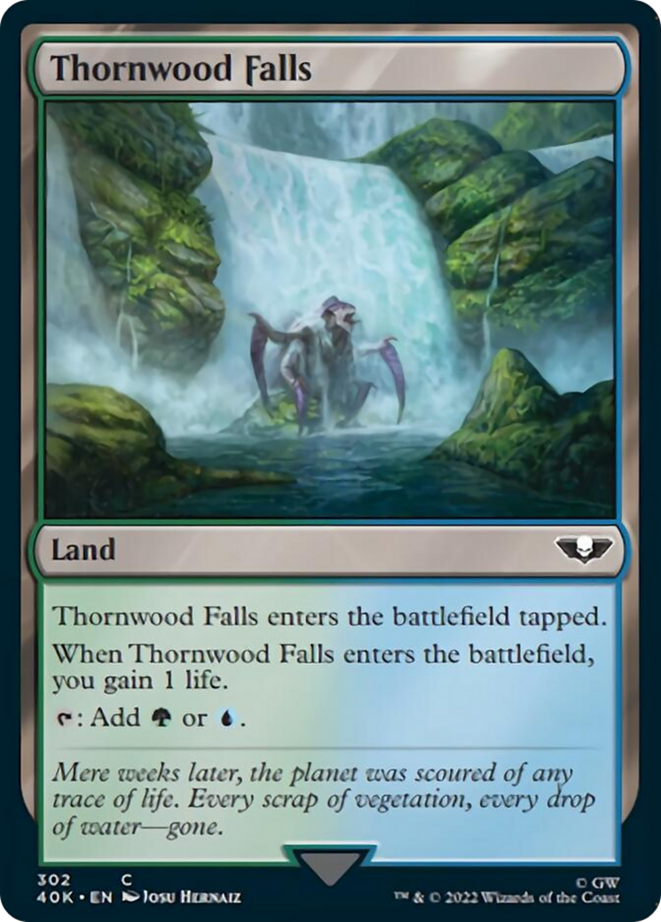 Thornwood Falls (Surge Foil) [Warhammer 40,000] | Gear Gaming Fayetteville
