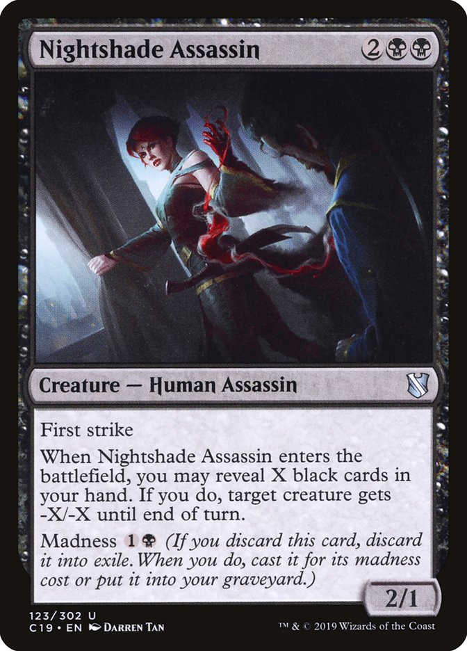 Nightshade Assassin [Commander 2019] | Gear Gaming Fayetteville