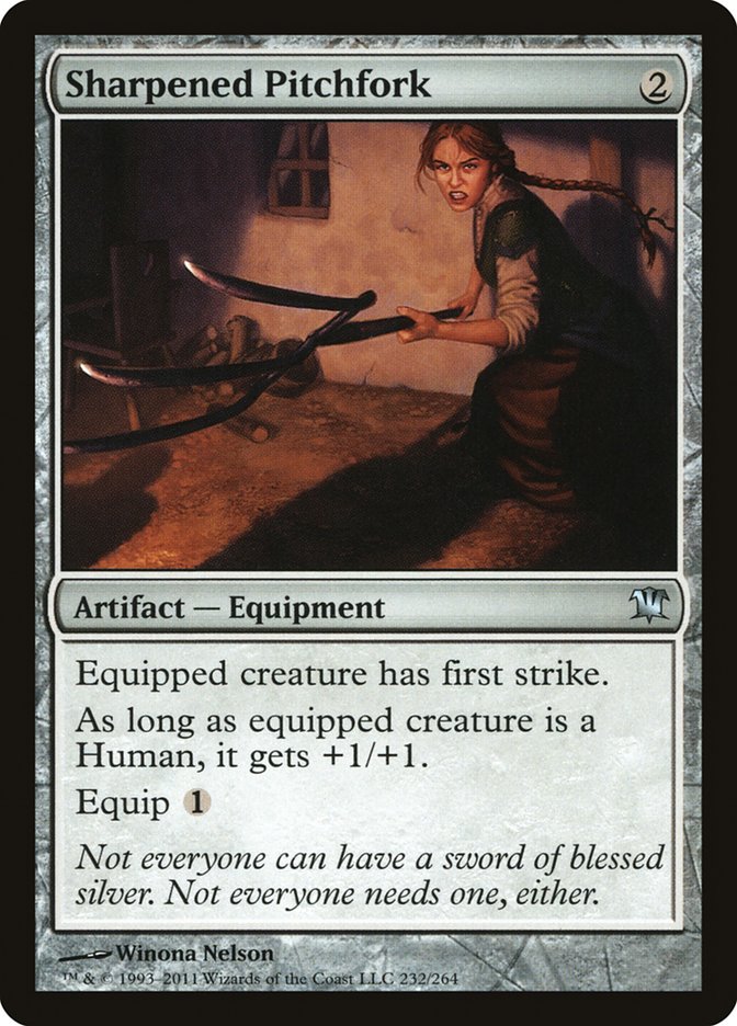 Sharpened Pitchfork [Innistrad] | Gear Gaming Fayetteville