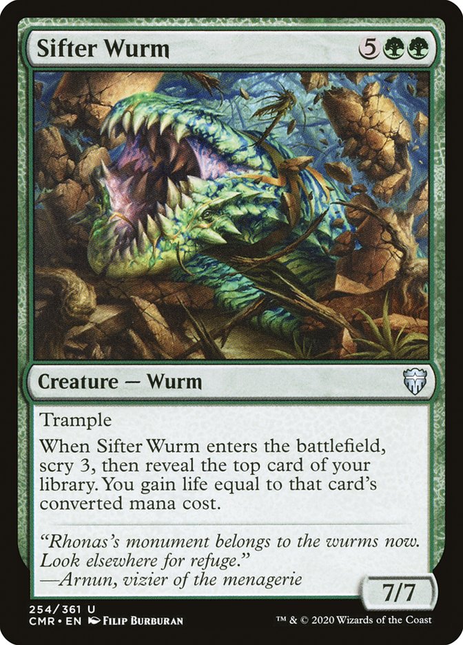 Sifter Wurm [Commander Legends] | Gear Gaming Fayetteville