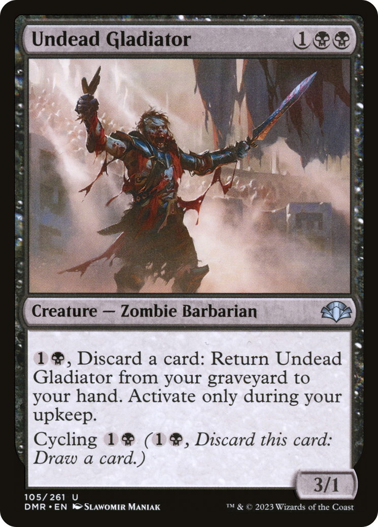 Undead Gladiator [Dominaria Remastered] | Gear Gaming Fayetteville