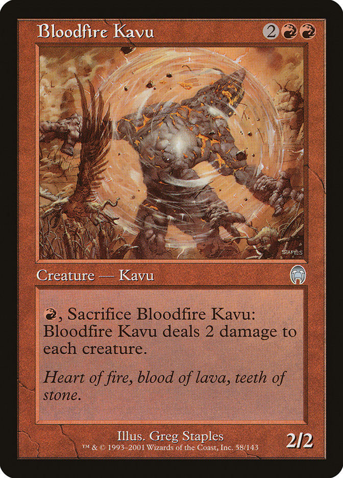 Bloodfire Kavu [Apocalypse] | Gear Gaming Fayetteville