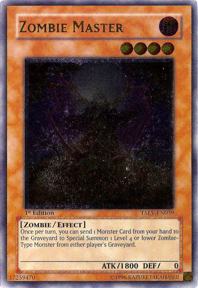 Zombie Master [TAEV-EN039] Ultimate Rare | Gear Gaming Fayetteville