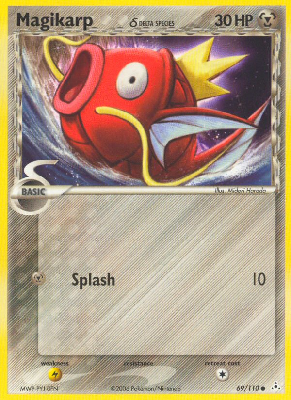 Magikarp (69/110) (Delta Species) [EX: Holon Phantoms] | Gear Gaming Fayetteville