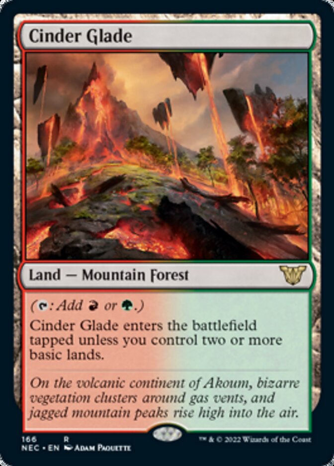 Cinder Glade [Kamigawa: Neon Dynasty Commander] | Gear Gaming Fayetteville