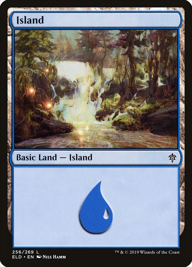 Island (256) [Throne of Eldraine] | Gear Gaming Fayetteville