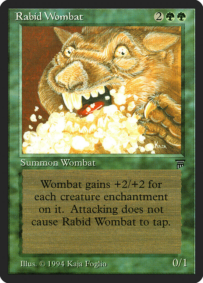 Rabid Wombat [Legends] | Gear Gaming Fayetteville