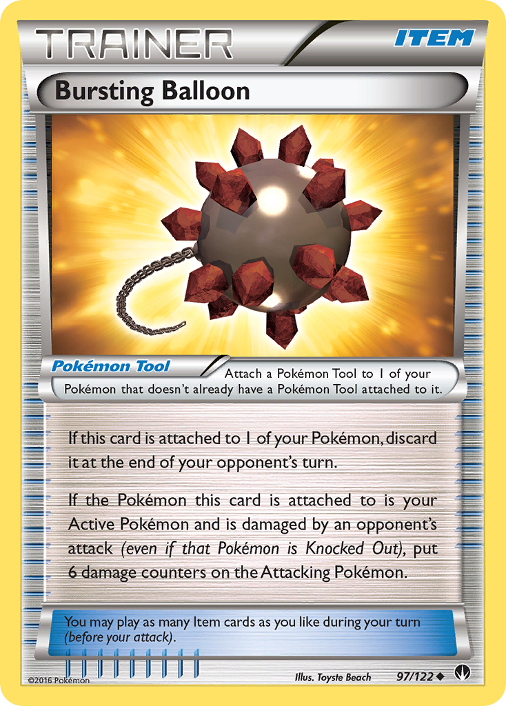 Bursting Balloon (97/122) [XY: BREAKpoint] | Gear Gaming Fayetteville