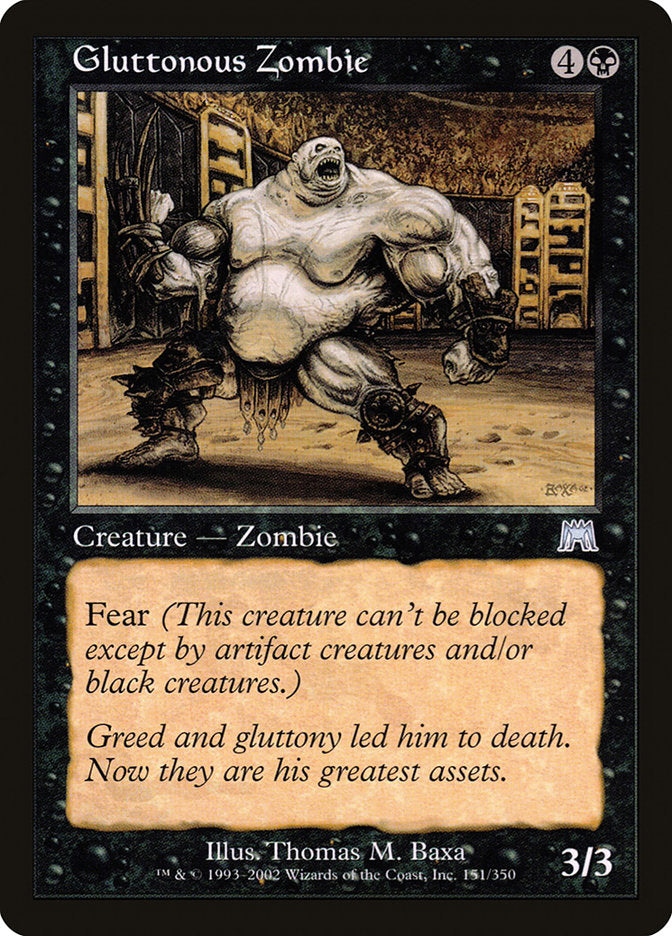 Gluttonous Zombie [Onslaught] | Gear Gaming Fayetteville