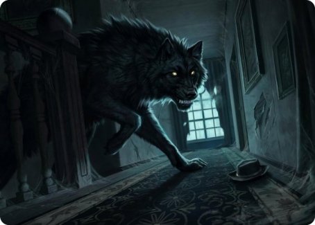 Primal Adversary Art Card [Innistrad: Midnight Hunt Art Series] | Gear Gaming Fayetteville