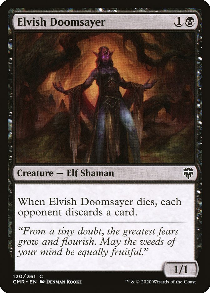 Elvish Doomsayer [Commander Legends] | Gear Gaming Fayetteville