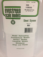Evergreen V-Groove Sheet #2030 | Gear Gaming Fayetteville