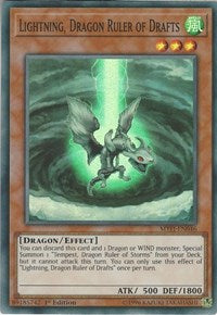 Lightning, Dragon Ruler of Drafts [Mystic Fighters] [MYFI-EN046] | Gear Gaming Fayetteville