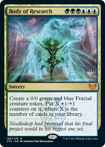 Body of Research (Promo Pack) [Strixhaven: School of Mages Promos] | Gear Gaming Fayetteville