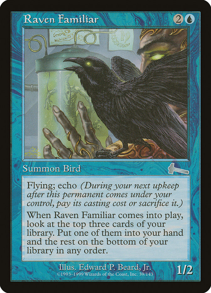 Raven Familiar [Urza's Legacy] | Gear Gaming Fayetteville
