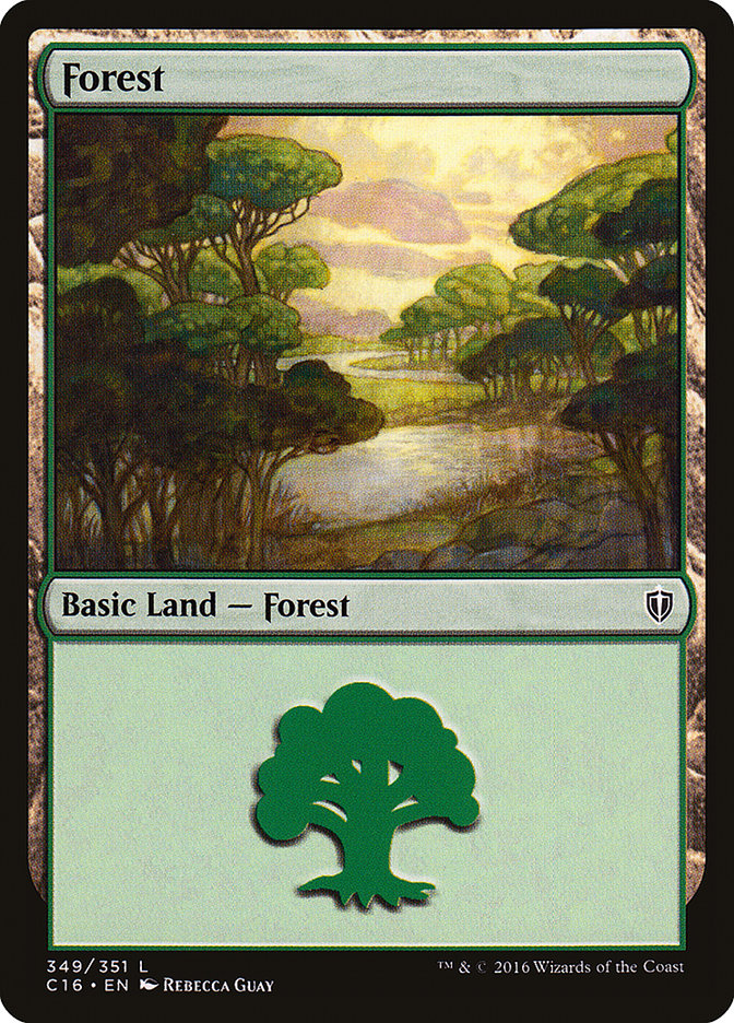 Forest (349) [Commander 2016] | Gear Gaming Fayetteville