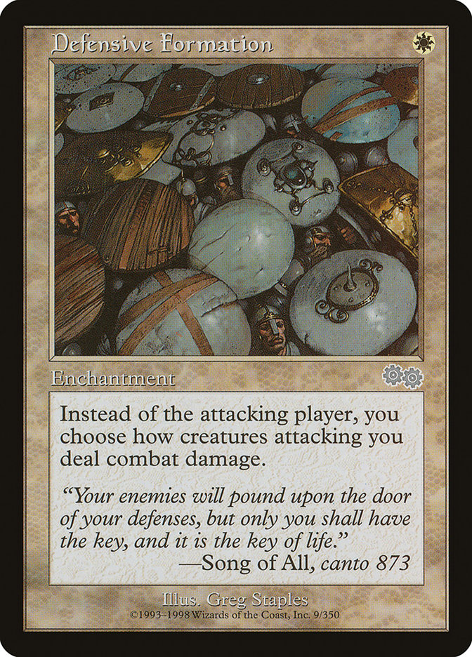 Defensive Formation [Urza's Saga] | Gear Gaming Fayetteville