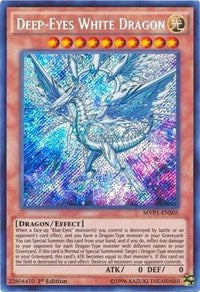 Deep-Eyes White Dragon [MVP1-ENS05] Secret Rare | Gear Gaming Fayetteville