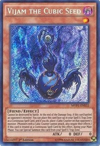 Vijam the Cubic Seed [MVP1-ENS32] Secret Rare | Gear Gaming Fayetteville