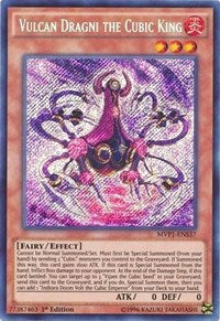 Vulcan Dragni the Cubic King [MVP1-ENS37] Secret Rare | Gear Gaming Fayetteville