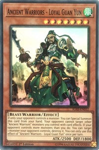 Ancient Warriors - Loyal Guan Yun [IGAS-EN012] Super Rare | Gear Gaming Fayetteville